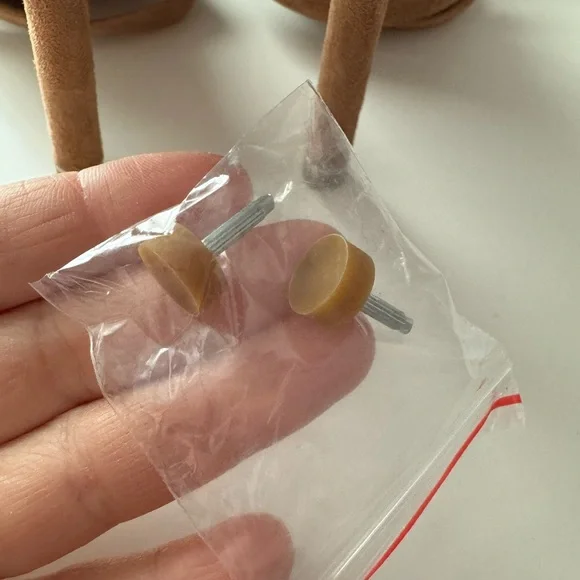 Alexander Wang Tan Suede Heels - Picture 15 of 16